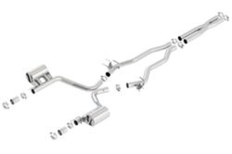 Borla ATAK Cat-Back Exhaust 15-up Dodge Charger 6.4L - Click Image to Close